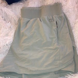 Calia sea-foam green shorts